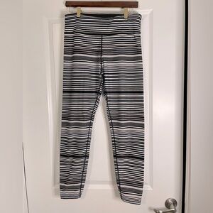 Calvin Klein performance wick striped nylon pants